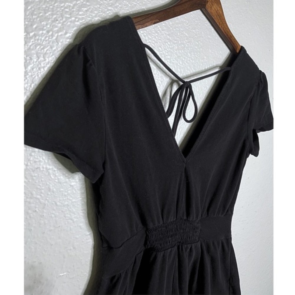 H&M Divided Black V-Neck Wrap Front Romper - Picture 5 of 5